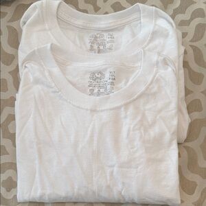 Fruit of the Loom White Short-Sleeve Crewneck T-Shirts (2-Pack)